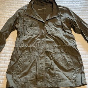 Eddie Bauer army green jacket